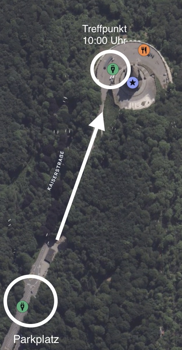 Lageplan Treffen 10:00